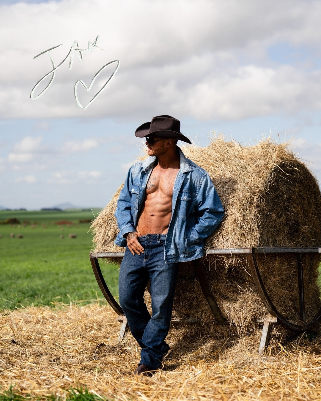 Signed 'Love Jaxon' Print - Countryside Style