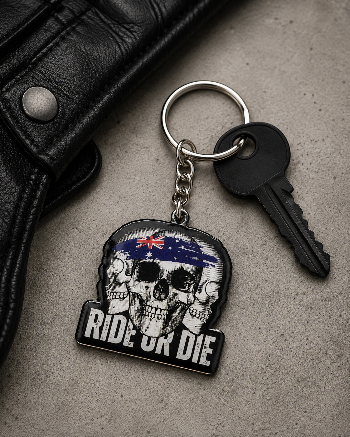 Ride or Die Keyring