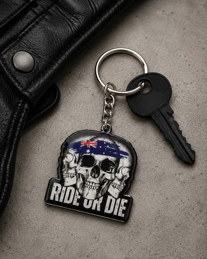 Ride or Die Keyring