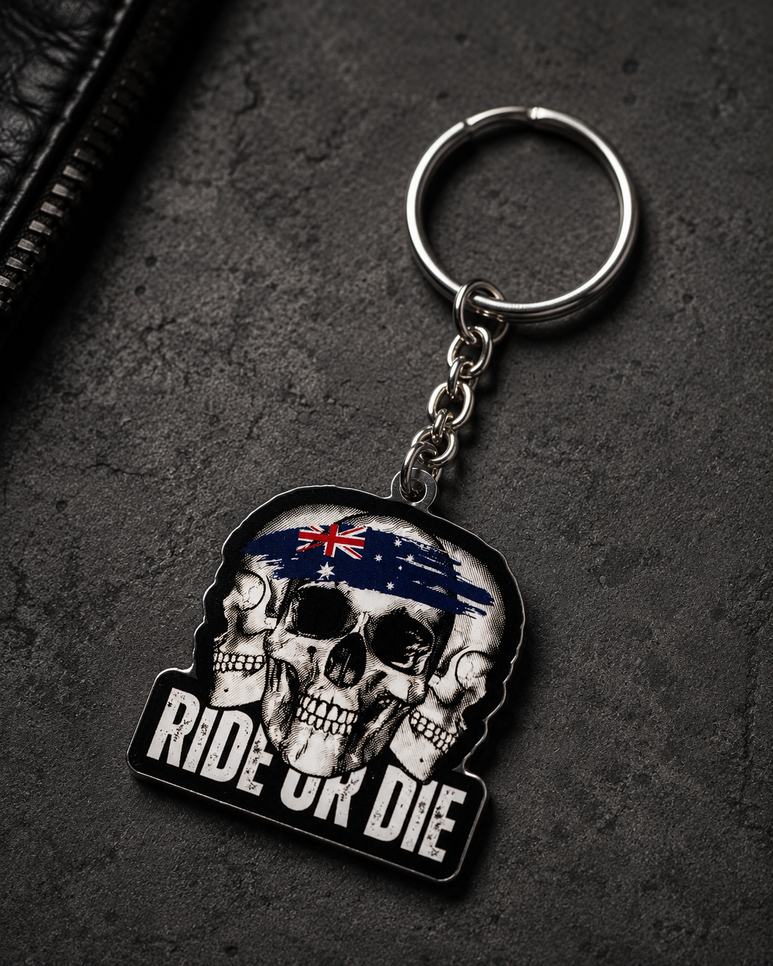 Ride or Die Keyring