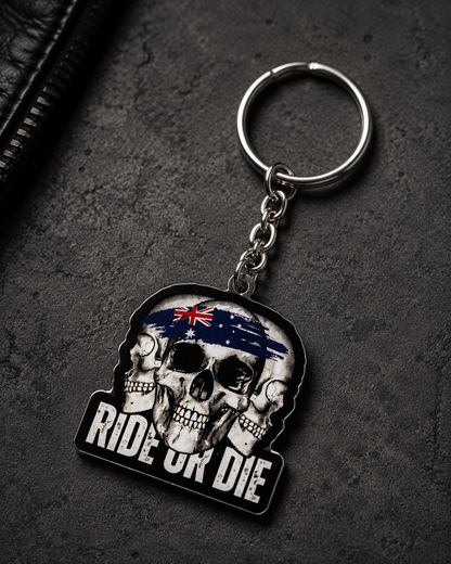Ride or Die Keyring