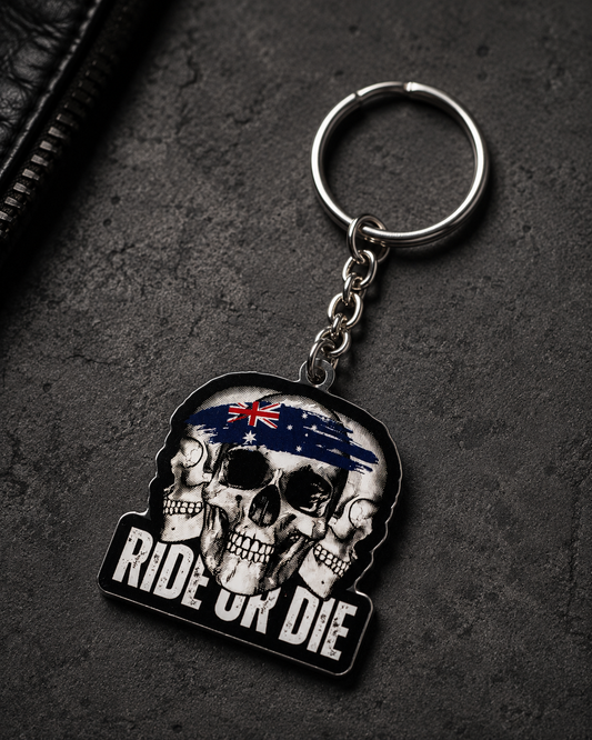 Ride or Die Keyring