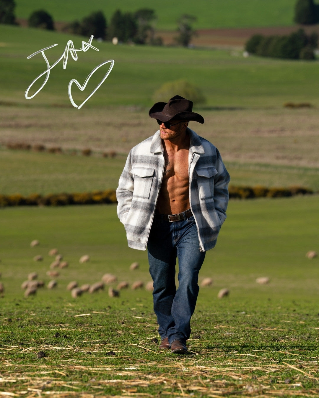 Signed 'Love Jaxon' Print - Farm Freedom