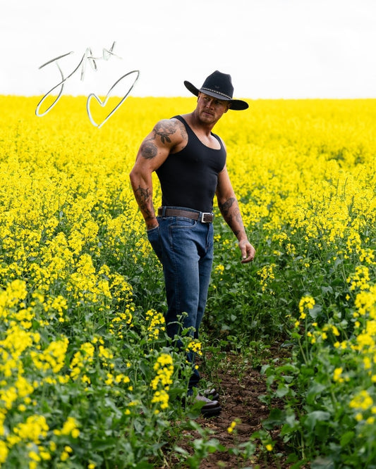 Signed 'Love Jaxon' Print - Flower Field