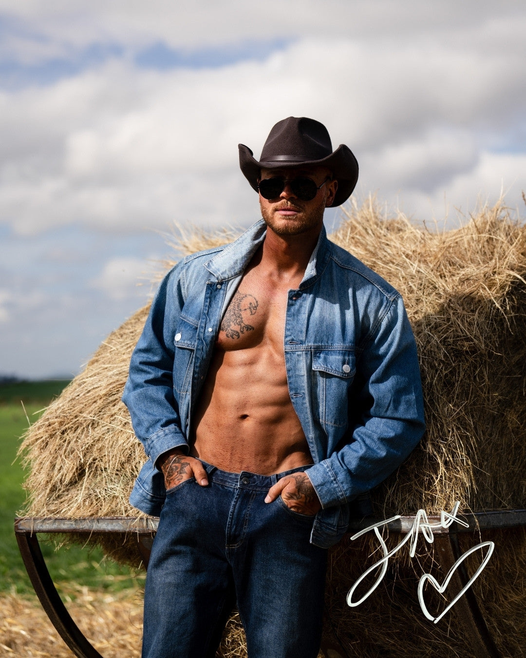 Signed 'Love Jaxon Print' - The Bale Gaze